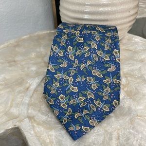 Hermes Authentic 100% Silk Tie